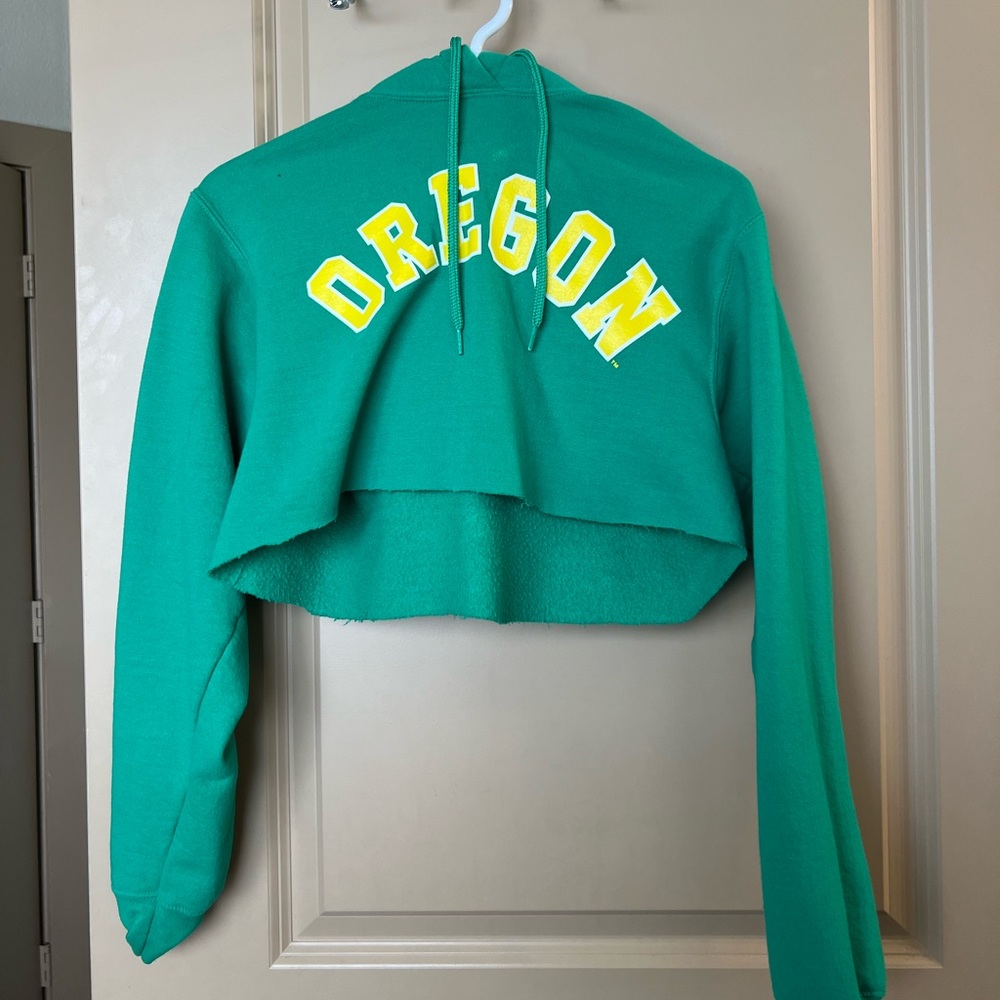 Oregon Cropped Hoodie